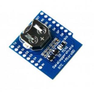 ESP8266 WeMos D1 Mini Data Logger Shield