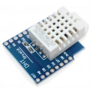 ESP8266 WeMos D1 Mini DHT22 Temp Moisture Shield