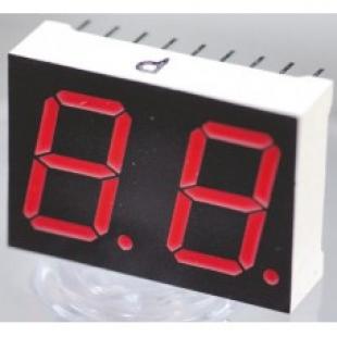 LED 7 Segment 2 Digit Display Red