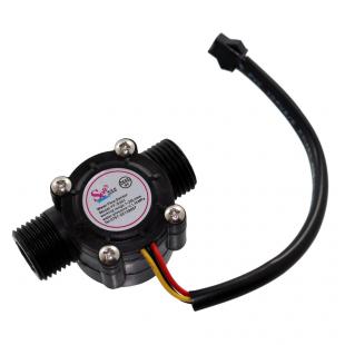 Sensor de Caudal de Agua de 1/2" Cuadalímetro de 1 a 30L/min