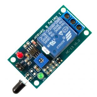 Sensor de Fuego con Relay de 5VDC