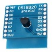 ESP8266 WeMos D1 Mini DS18B20 Temperature Shield