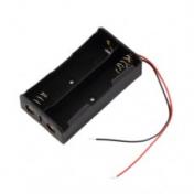 Battery Holder 18650 2P Parallel w/Leads