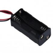 Battery Holder AAA x4 Black with Wires