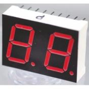 LED 7 Segment 2 Digit Display Red