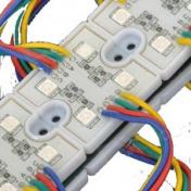 LED Block x4 12V RGB