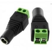 DC Power Female Socket Terminal with Screws