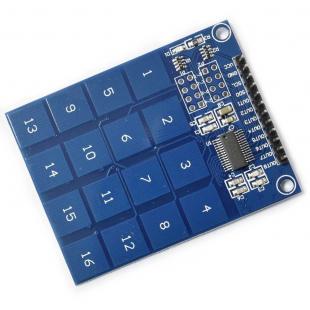 Touch keyboard TTP229 16 keys capacitive