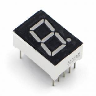 LED Digital display common anode 1 Bit 0.5" red
