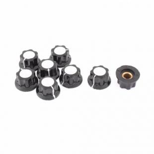 The knob on the Potentiometer Top Rotary control knob for Hole 6mm Shaft