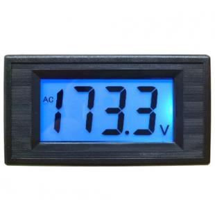 Panel voltmeter LCD 80-500V AC