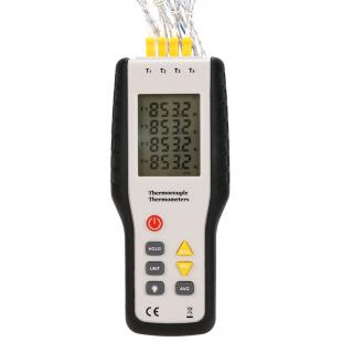 Digital thermocouple thermometer Type K - 4 channels -200~1372°C