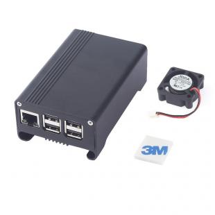 Case for Raspberry Pi 3 with a Cooling Fan Aluminum