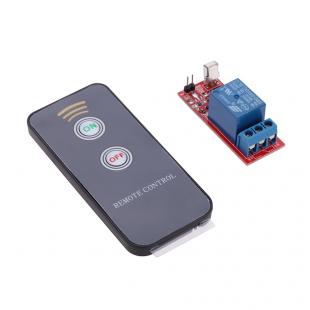 5V IR remote relay ON/OFF
