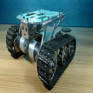 Tank chassis intelligent car crawler chassis crawler vehicle tank robot custom chassis