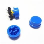 The button for the micro switch 12x12x7.3mm blue