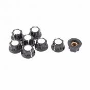 The knob on the Potentiometer Top Rotary control knob for Hole 6mm Shaft