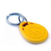 125Khz keyfob RFID access chip key chain yellow