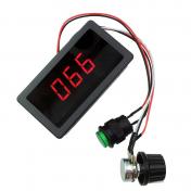 PWM motor speed controller DC 12V 24V 6-30V Max 8A of the Display