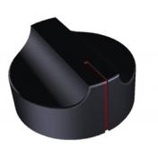 Large plastic knob
