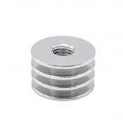 3D printer accessories mini aluminum heat pipe outer diameter 18 M6 throat pipe high 11mm manufac...