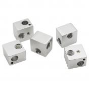 All Metal E3D Hot end V5 heating Block Oxidation treatment 16X16X12 for 3D Printer Accessories