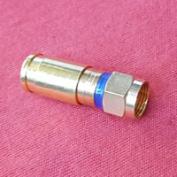 CONECTOR RG6 P/CABLE COAXIAL T/BRONCE
