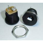 DC Power Jack 2.1mm Enclosed Frame With Switch
