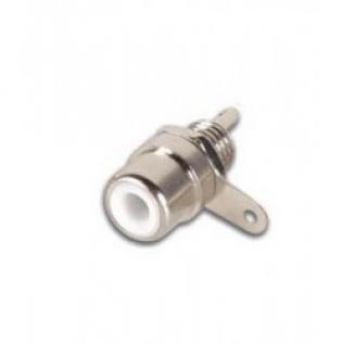 Phono-Socket RCA Chassis Mounting White