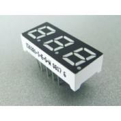 LED Display 7 Segment 3 Digit 0.28 inch Common Anode Red