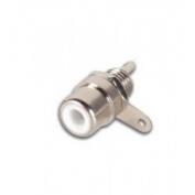 Phono-Socket RCA Chassis Mounting White