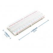 830 Point Solder-less Plug-in Breadboard